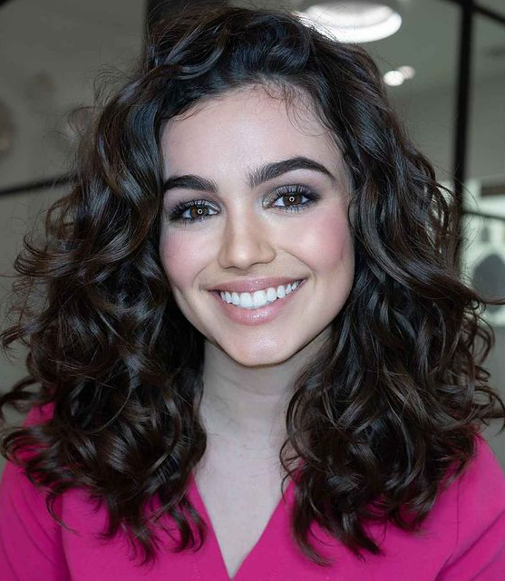Hair Cuts For Curly Hair   Best Shoulder Length Curly Hair Cuts