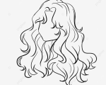 Hair Reference Drawing   Japanese Man Female Character Wavy Hairstyle