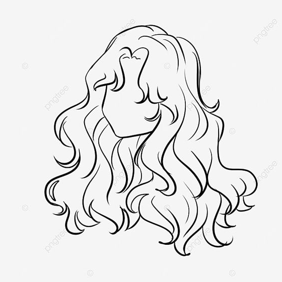 Hair Reference Drawing - Japanese Man Female Character Wavy Hairstyle