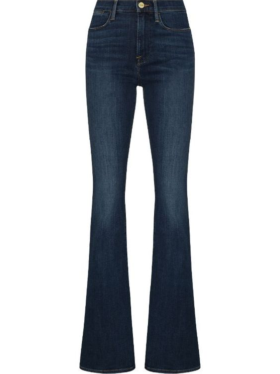 Jeans Png - Blue flare jeans mid rise flare jeans