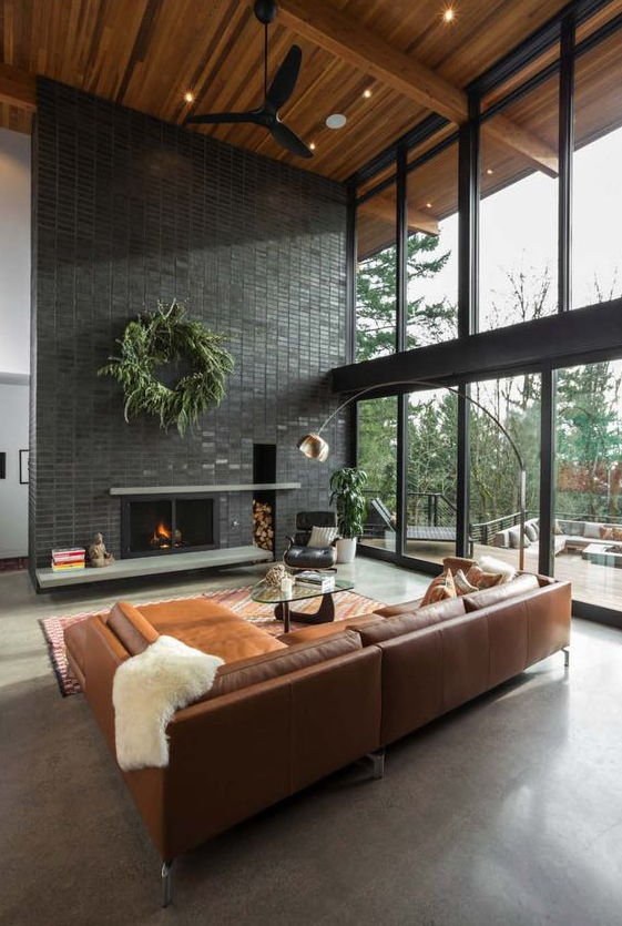 Modern Home Interior Design   Midcentury Modern Home In Portland Embraces Indoor Outdoor Living