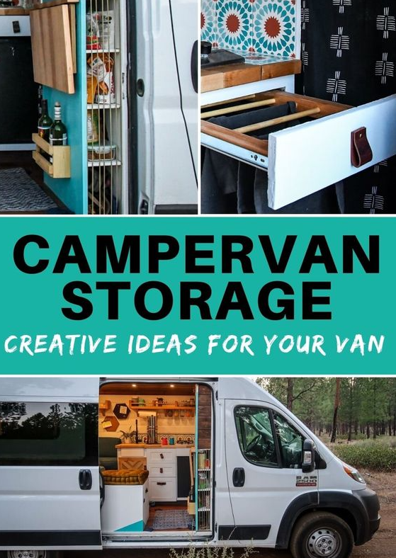 Small Camper Interior Ideas   Campervan Storage & Creative Ideas For Your Van