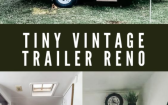 Small Camper Interior Ideas   Tiny Vintage Trailer Transformed Into Adorable Home On Wheels