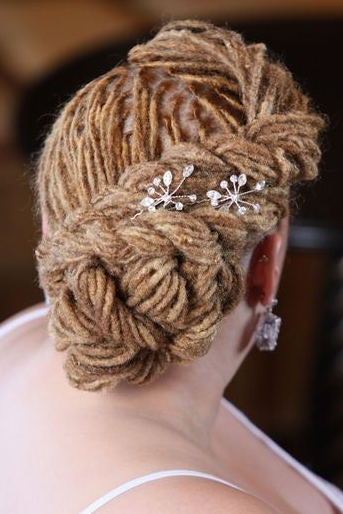 Wedding Loc Styles   Natural Hairstyles For Your Wedding
