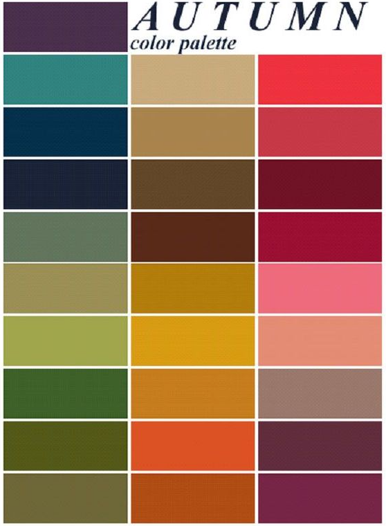 Autumn Color Palette   Finding Your Best Color