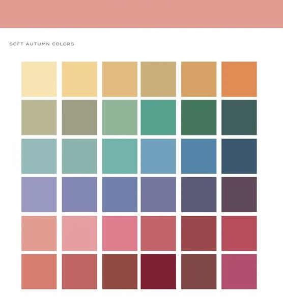 Autumn Color Palette - Guide to the Soft Autumn Seasonal Color Palette