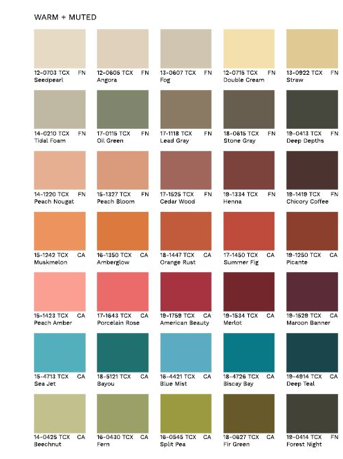Autumn Color Palette - True Autumn A Comprehensive Guide
