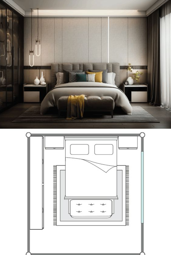 Bedroom Furniture Layout   Awesome 10x12 Bedroom Layout