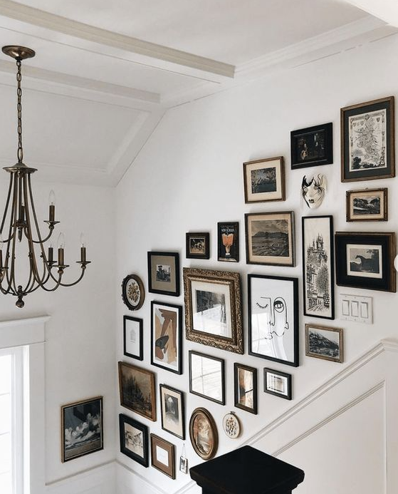 Bedroom Gallery Wall - Collected Gallery Wall Inspiration