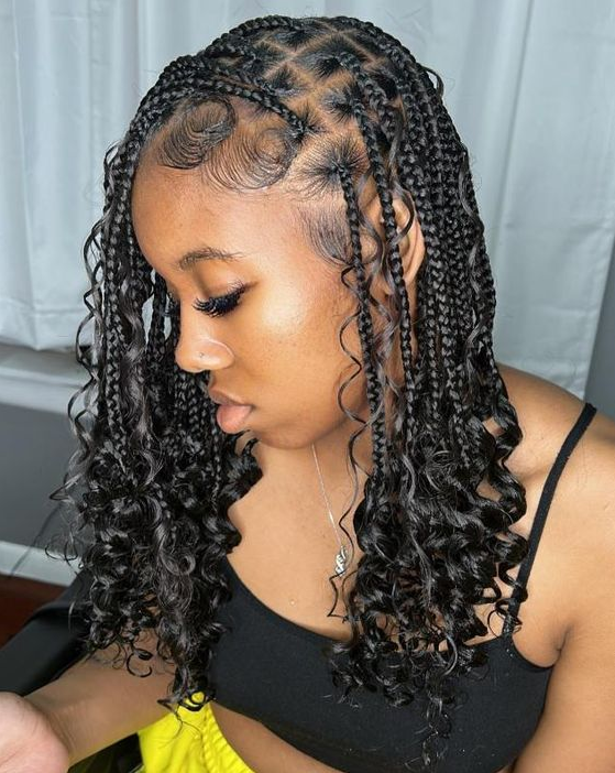 Best Braid Styles - Braids with Curls for an Absolutely Stunning Appearance