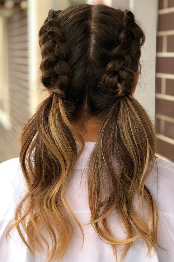 Best Braid Styles - From French To Box Variety Of Two Braids Styles Ideas
