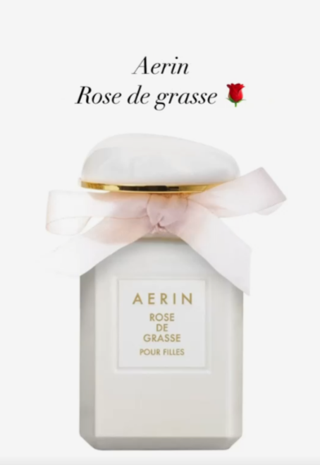 Best Perfumes For Women Long Lasting - Light feminine aesthetic soft girl aesthetic sweet perfumes Aerin Rose de grasse