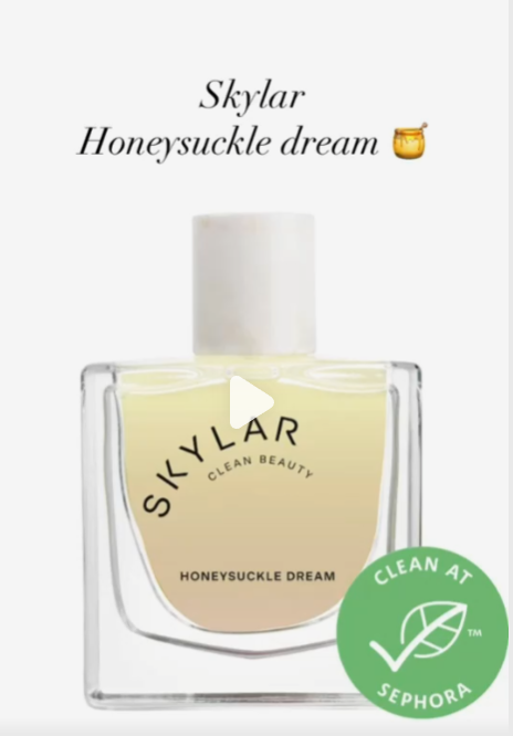Best Perfumes For Women Long Lasting - Light feminine aesthetic soft girl aesthetic sweet perfumes Skylar Honeysuckle Dream