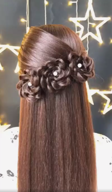 Braided Hairstyles - Flower braided hairstyles ideas in 2023 Gorgergous Hair Braiding Tutorial
