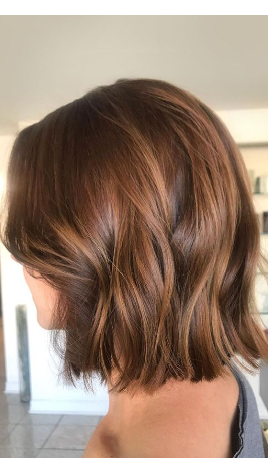 Chocolate Copper Hair - Caramel Hair Color Ideas Caramel Brown Bob Haircut