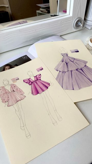 Fashion design portfolio - Fashion design portfolio examples