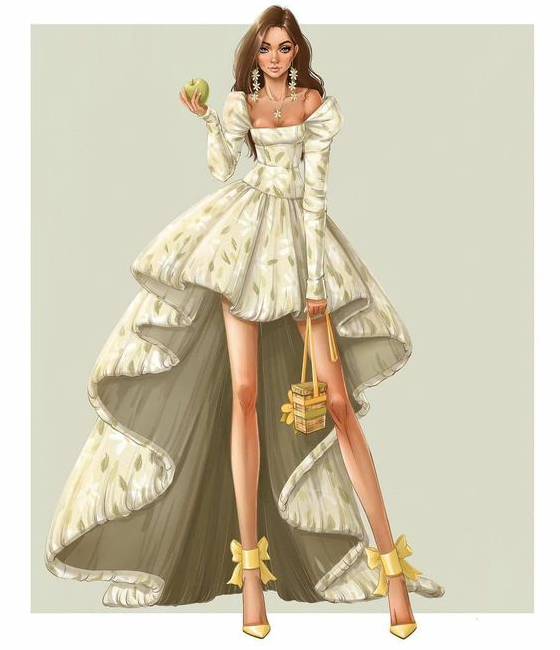 Fashion design portfolio - Fashion dress instafashion fashionist fashion blogger wedding styles womens wear model haute couture beauty