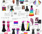 Fashion Design Portfolio   Pride Collection Runway Costumes