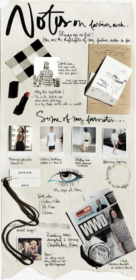 Fashion design portfolio - eye-catching magazine layout ideas