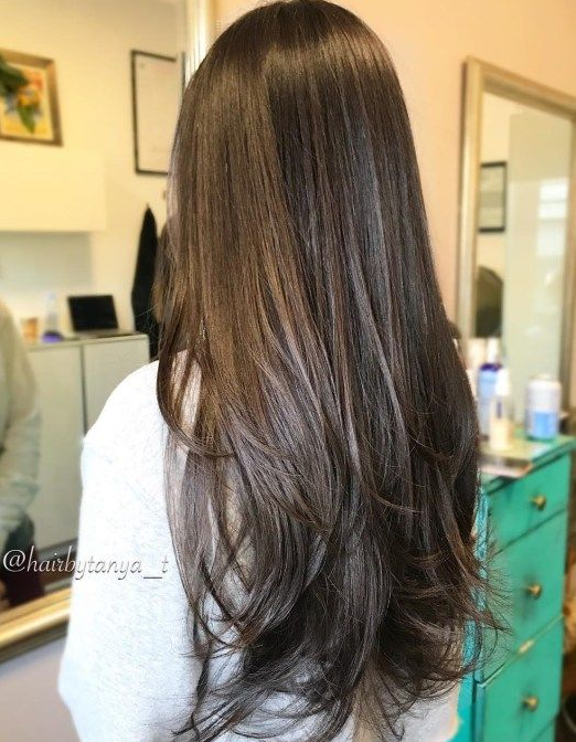 Hair Cuts For Long Hair - Top Haircuts for Long Thin Hair in 2023 Bronde Color Melt
