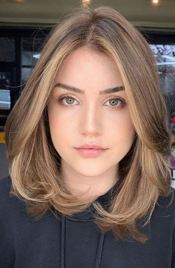 Hair Cuts Medium Length   Trendy Haircuts For Women To Try In 2023 Brown Sugar Long