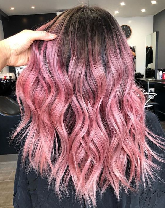 Hair Dye Inspo - Hair color pink hair highlights