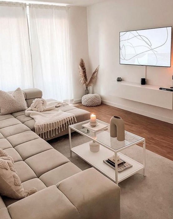 Living Room Idea - Living room ideas bloxburg modern interieur met warme uitstraling