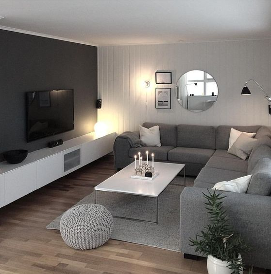 Living Room Inspiration - Scandinavian living room style