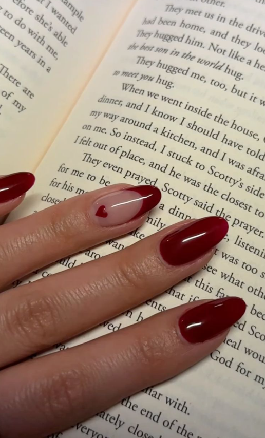 Nails Black Women - Deep red nails maroon nails red gel nails