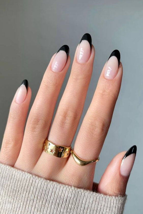 Nails Black Women - Gel nails stylish nails french acrylic nails