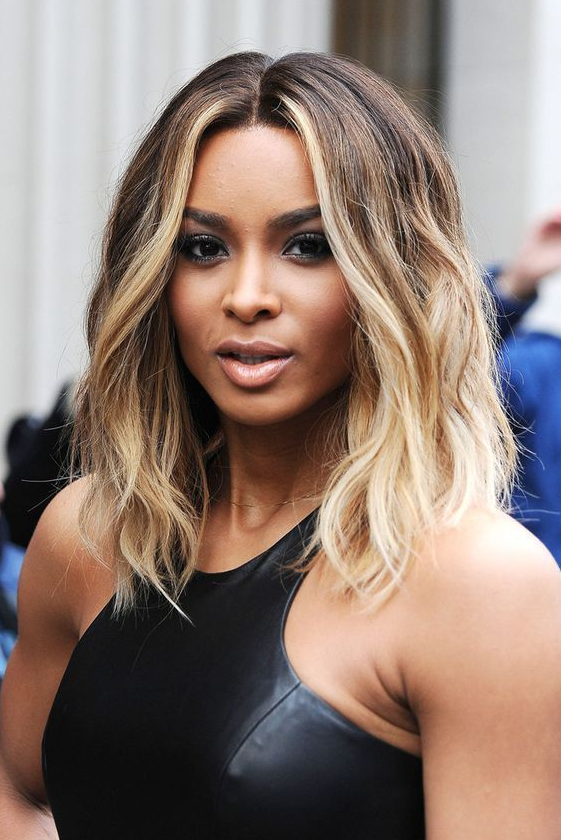 Black and Blonde Hair Black Women - Best Ombre Balayage Hair Color for Black Women