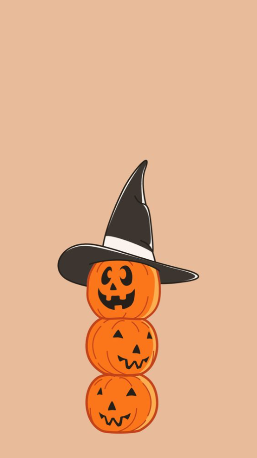 Fall Background - Pumpkin Halloween Lockscreen