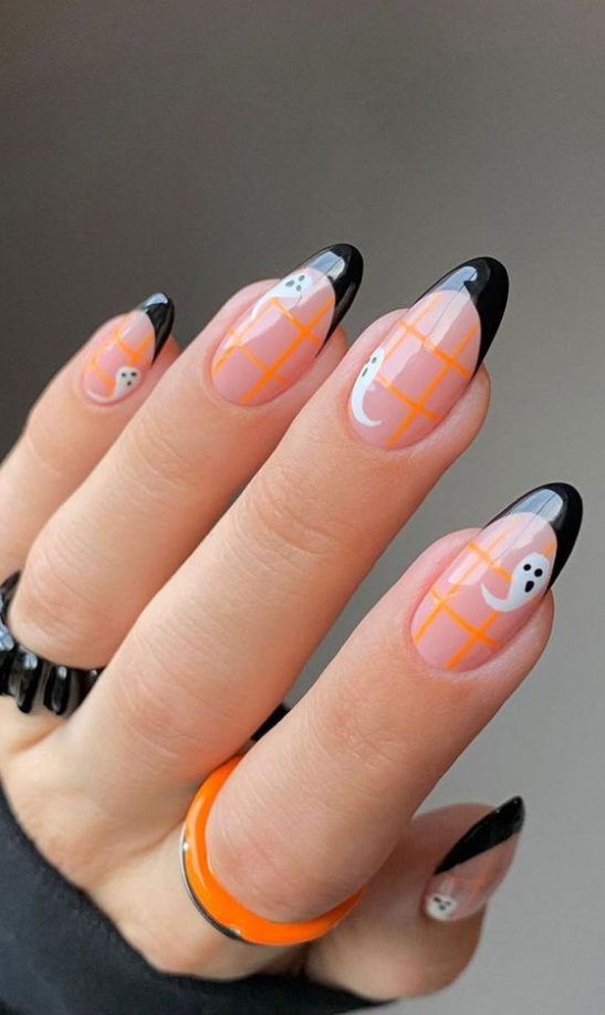 Halloween Nails - Cute Spooky Halloween Nails 2023 Best Halloween nail art designs