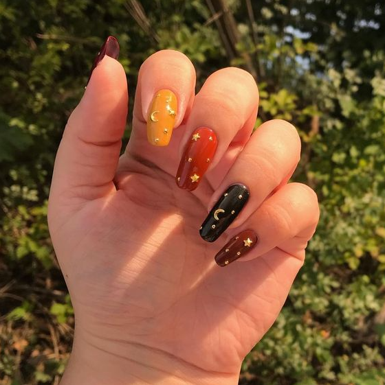 Halloween Nails - Designs For Fall Nails You Will Want To Wear All Season