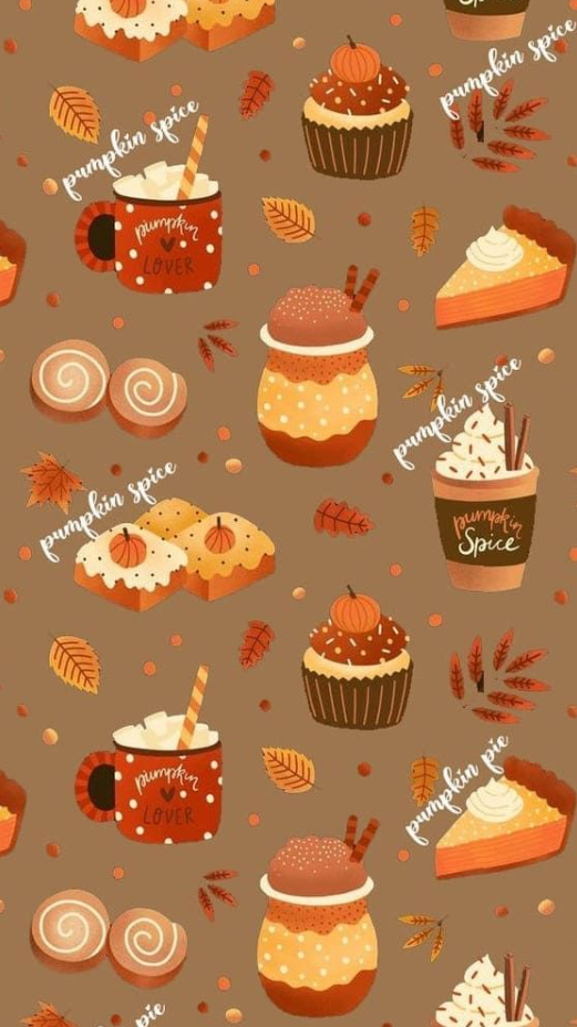 Halloween Wallpaper - Cute Thanksgiving Wallpaper Options for a Cozy Season