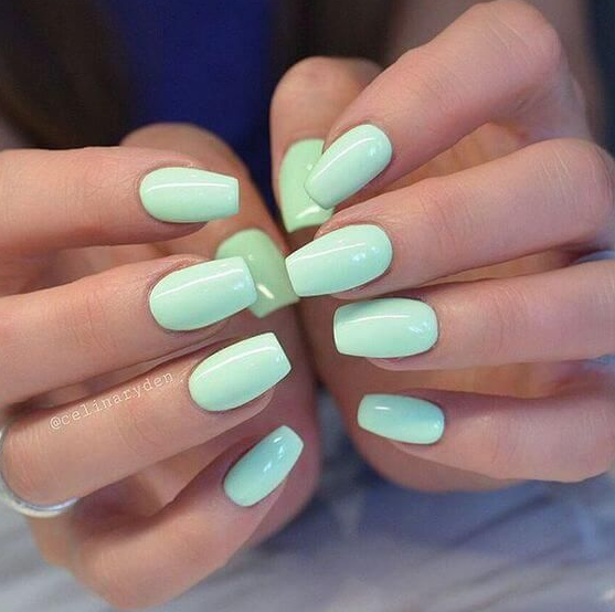 Nails One Color - 2023 Spring Summer Nail Art Inspiration for This Season