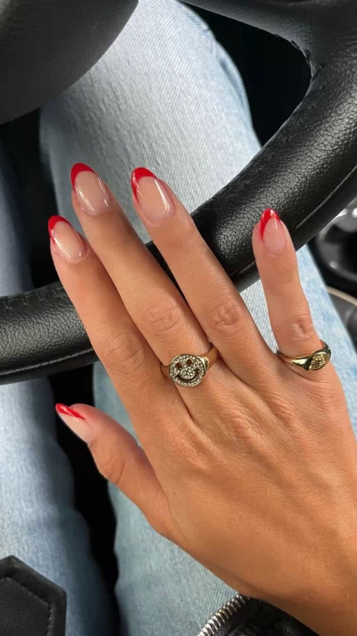 Nails One Color - Holiday nail inspo ideas