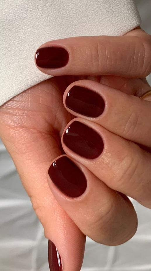 Nails One Color   Micro French Tips Is The Only Mani We Want To Wear This Fall