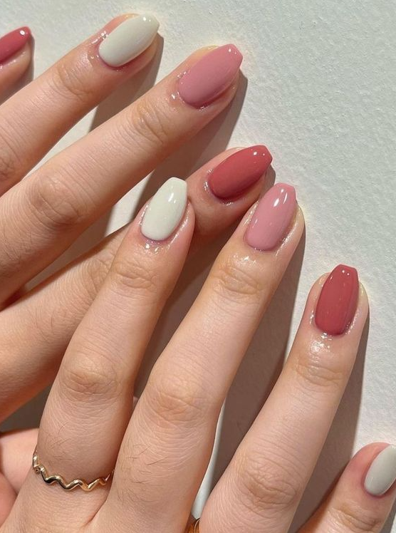 Nails One Color - Nail designs black almond nails designs nail design nail polish