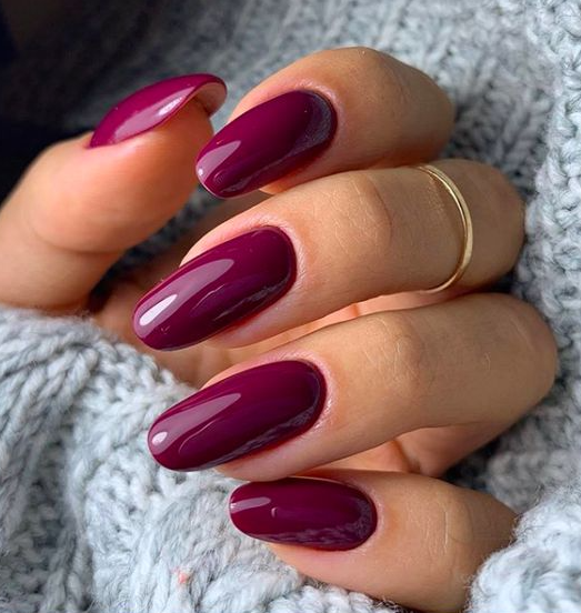 Nails One Color - The Best Non Toxic Nail Looks For Fall 2023