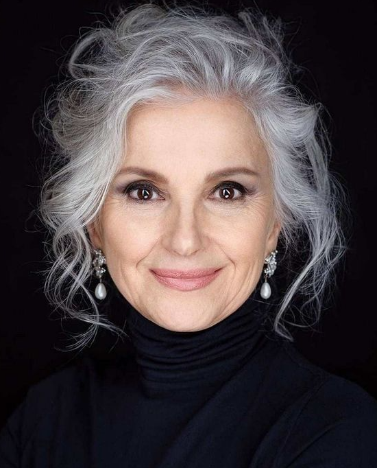 Silver Haired Beauties - Most Beautiful Hairstyles for Gray Hair