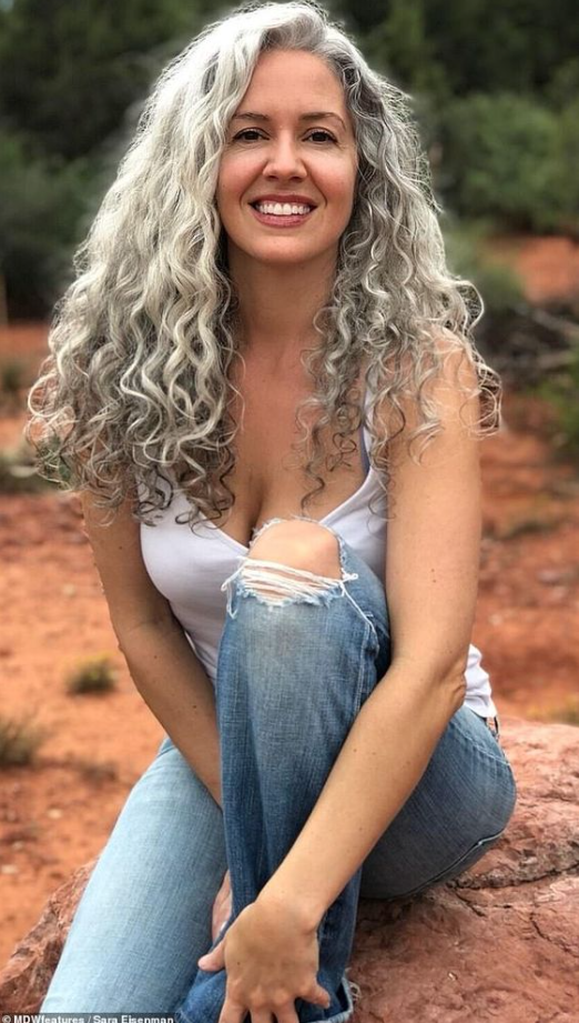 Silver Haired Beauties   Woman Feels Sexier Than EVER After Deciding
