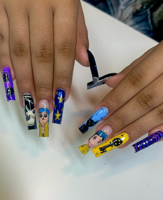 Amazing Best 2023 Halloween Nails Picture