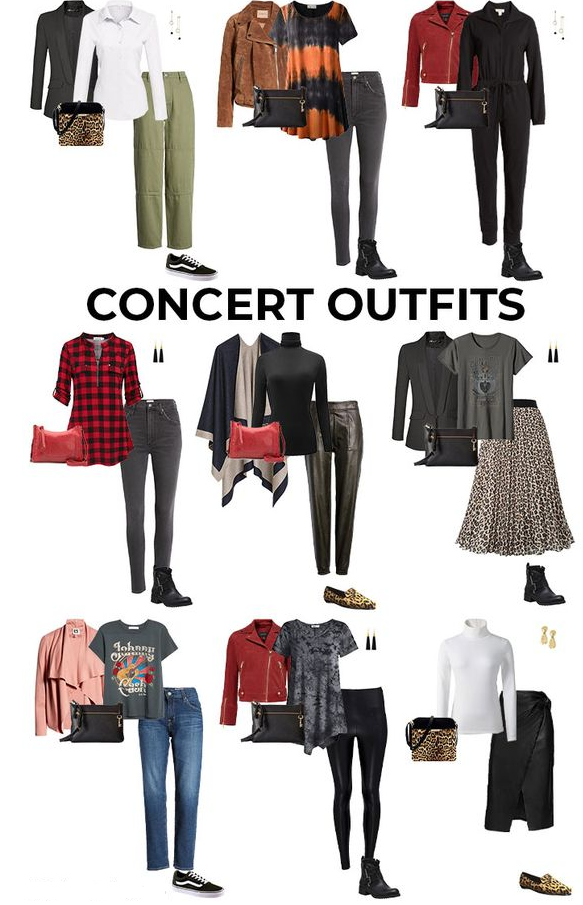 Best Concert Outfits - The best concert outfits for women over 40 What to wear to a concert