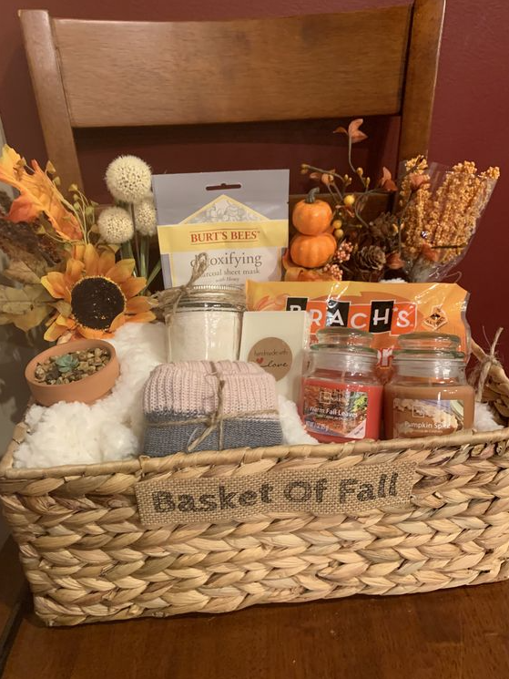 Boo Basket Ideas   Basket Of Fall