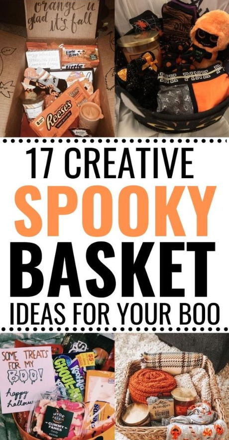 Boo Basket Ideas   Creative Spooky Basket Ideas Your Boo Will