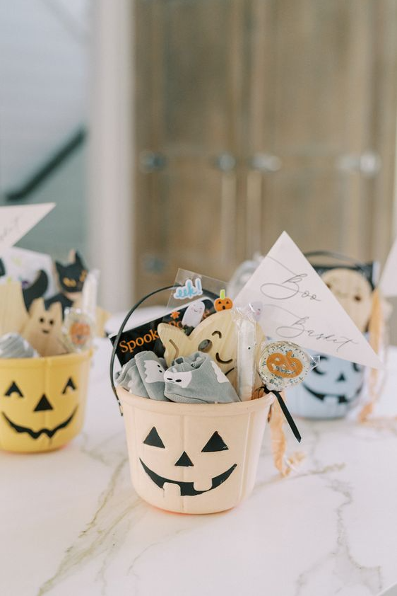 Boo Basket Ideas   The Painted Pumpkin Boo Baskets For
