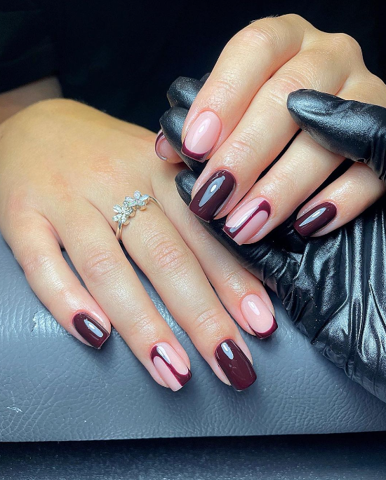 Elegantly Trendy Fall Nail Designs Picture