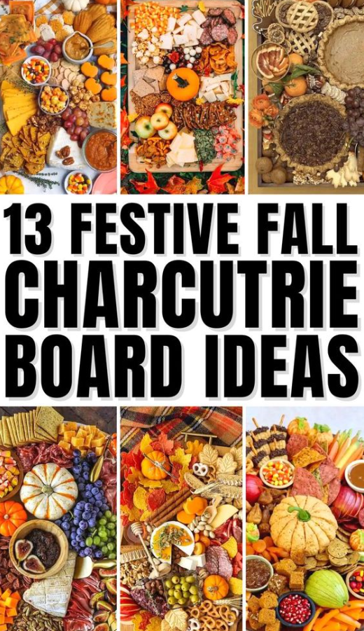 Fall Board Ideas - Festive Fall Charcuterie Board Ideas