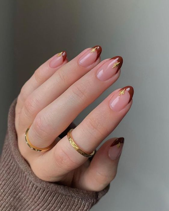 Fall French Tips   Brown Nails You Need To Try